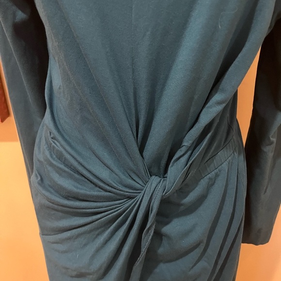 ABLE Teal Srishti Knot Front Dress, size Medium - Picture 2 of 4